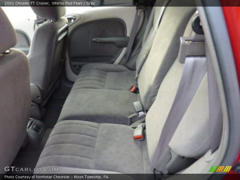 Inferno Red Pearl / Gray 2001 Chrysler PT Cruiser