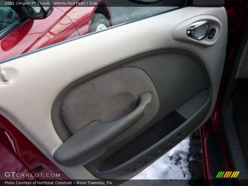 Inferno Red Pearl / Gray 2001 Chrysler PT Cruiser