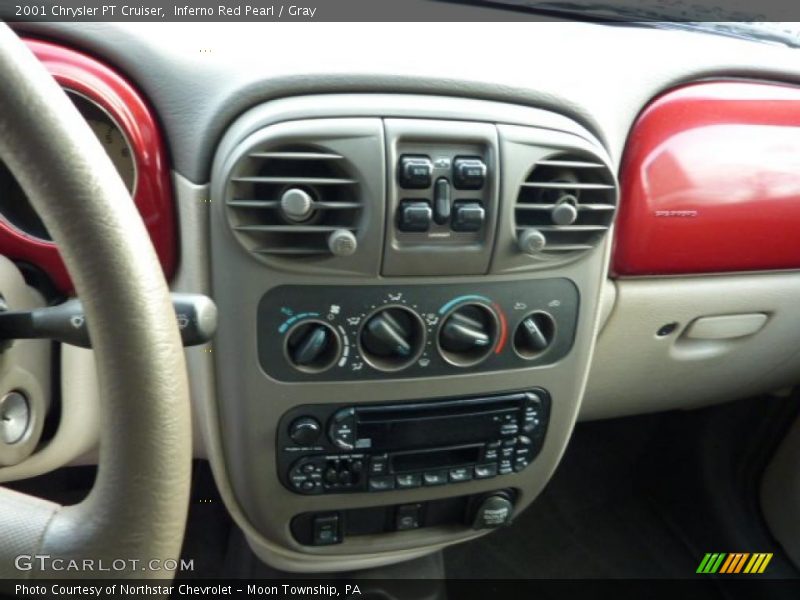 Inferno Red Pearl / Gray 2001 Chrysler PT Cruiser