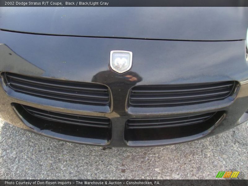 Black / Black/Light Gray 2002 Dodge Stratus R/T Coupe