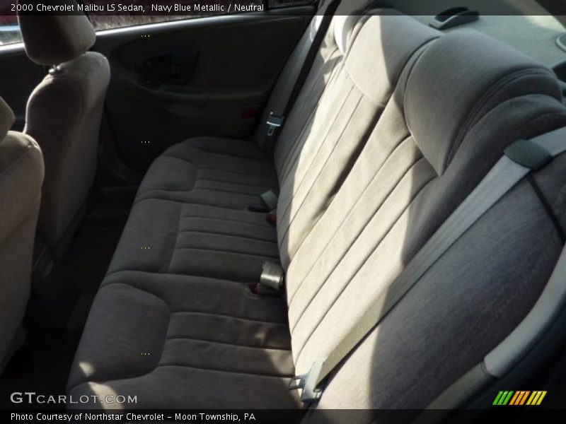 Navy Blue Metallic / Neutral 2000 Chevrolet Malibu LS Sedan