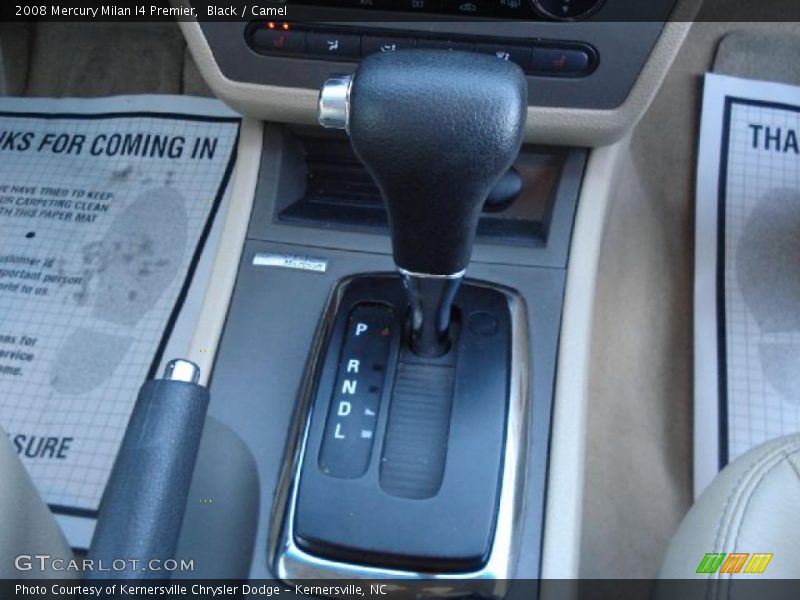 Black / Camel 2008 Mercury Milan I4 Premier