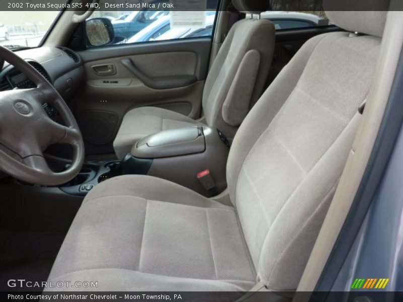 Desert Sand Mica / Oak 2002 Toyota Sequoia SR5 4WD