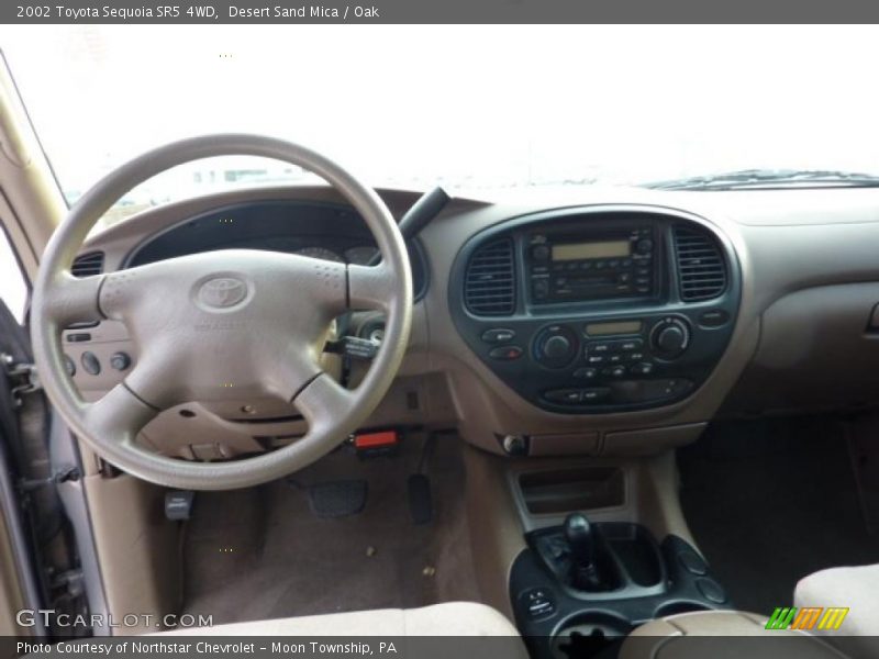 Desert Sand Mica / Oak 2002 Toyota Sequoia SR5 4WD