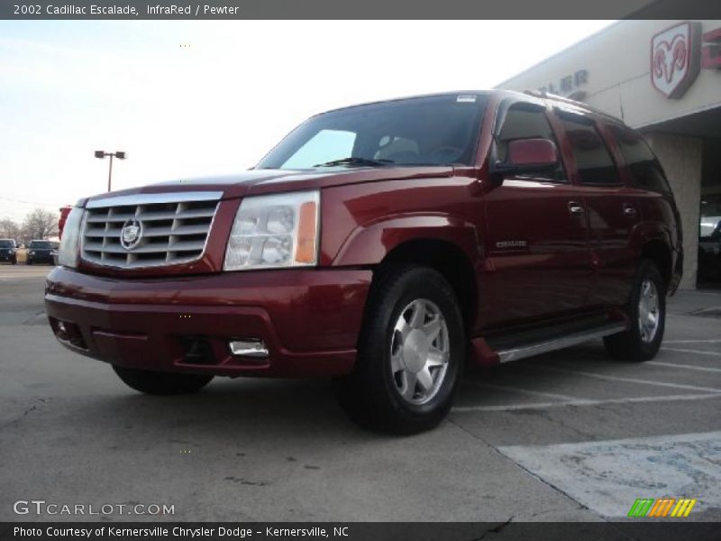 InfraRed / Pewter 2002 Cadillac Escalade