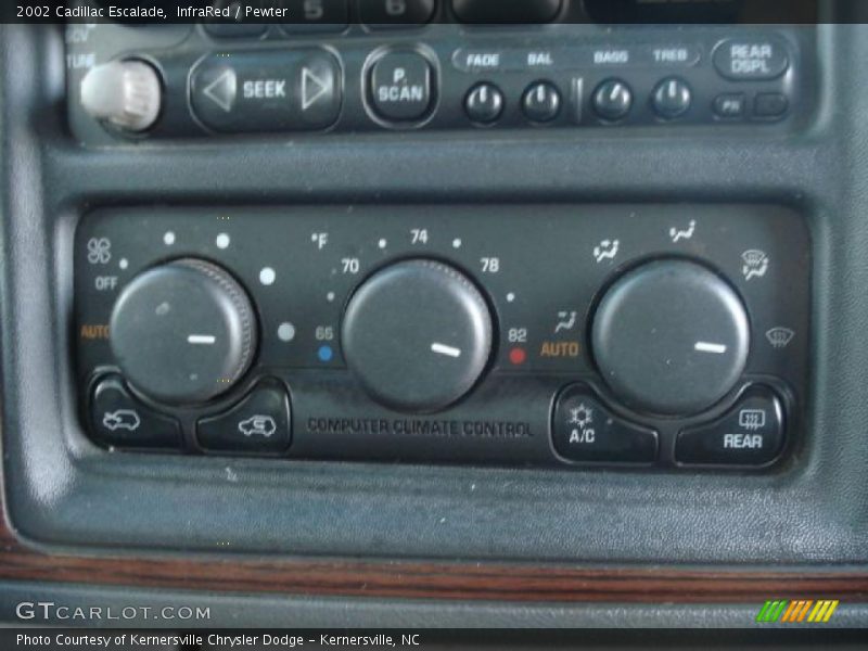 InfraRed / Pewter 2002 Cadillac Escalade
