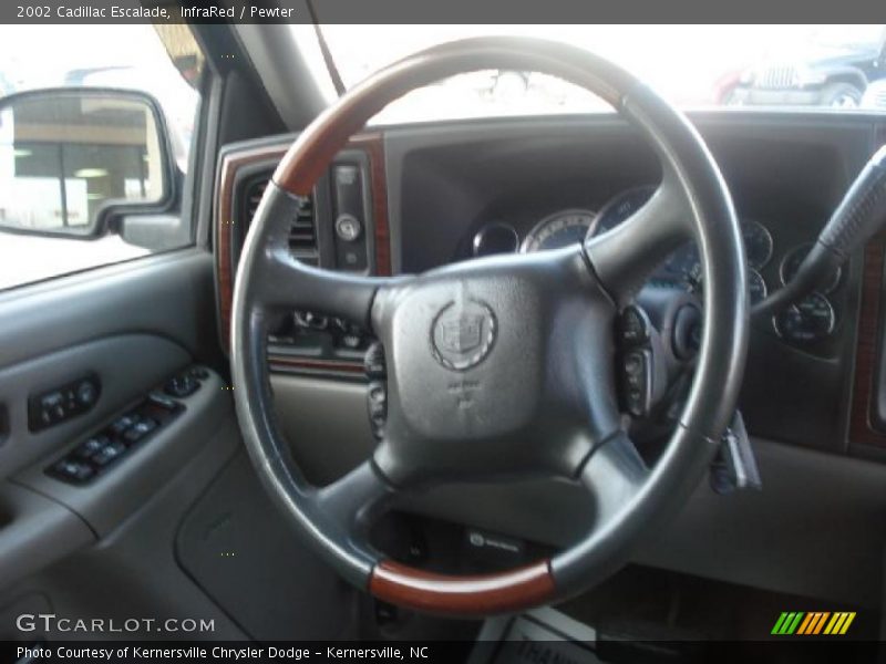 InfraRed / Pewter 2002 Cadillac Escalade