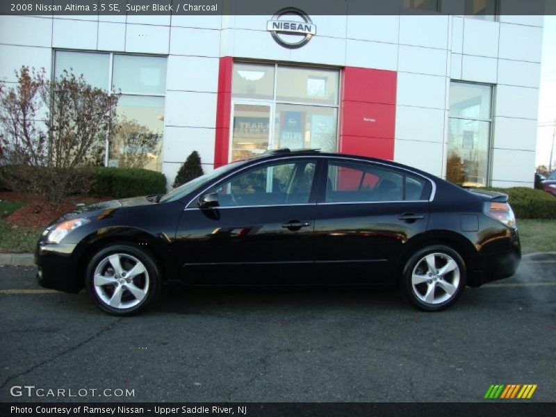 Super Black / Charcoal 2008 Nissan Altima 3.5 SE