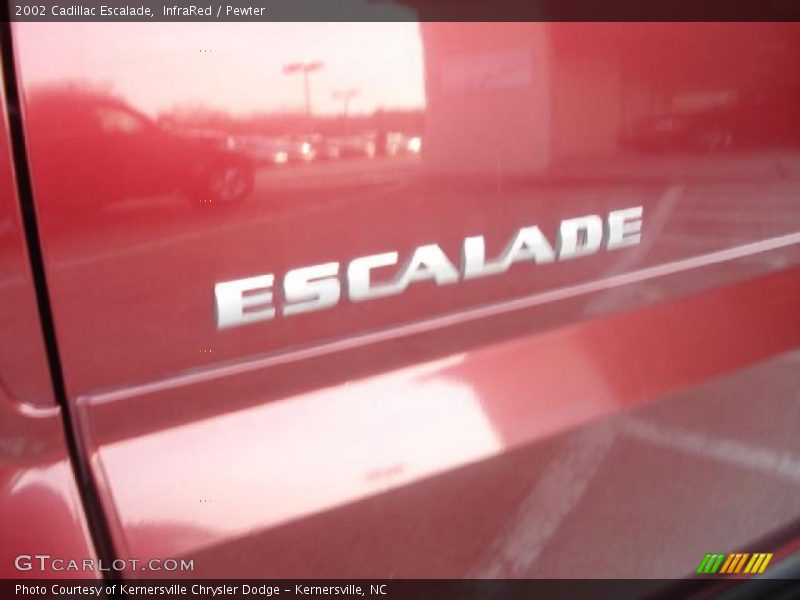 InfraRed / Pewter 2002 Cadillac Escalade