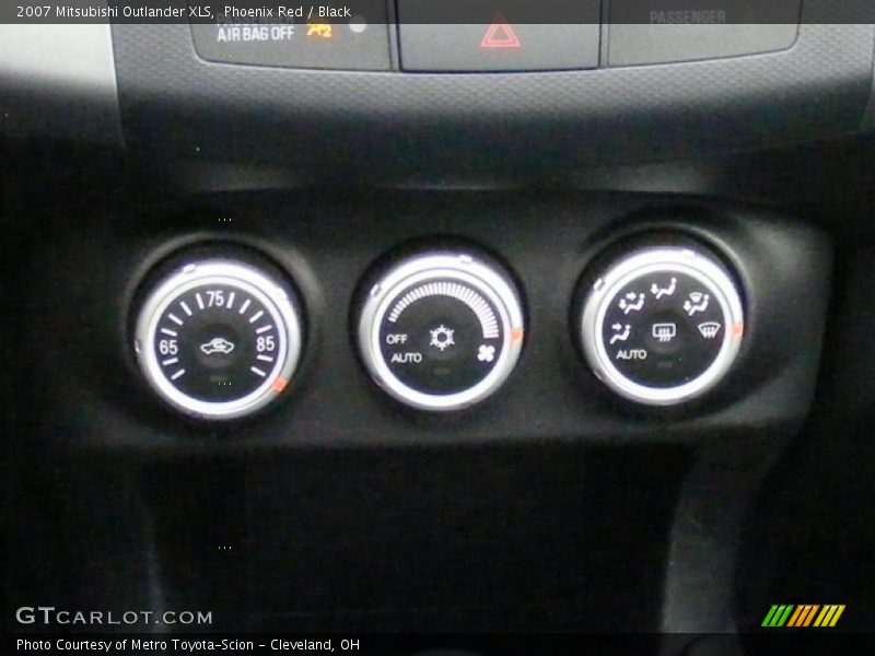 Controls of 2007 Outlander XLS