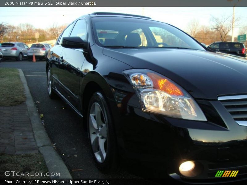Super Black / Charcoal 2008 Nissan Altima 3.5 SE