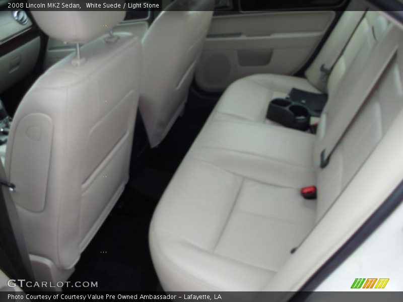 White Suede / Light Stone 2008 Lincoln MKZ Sedan
