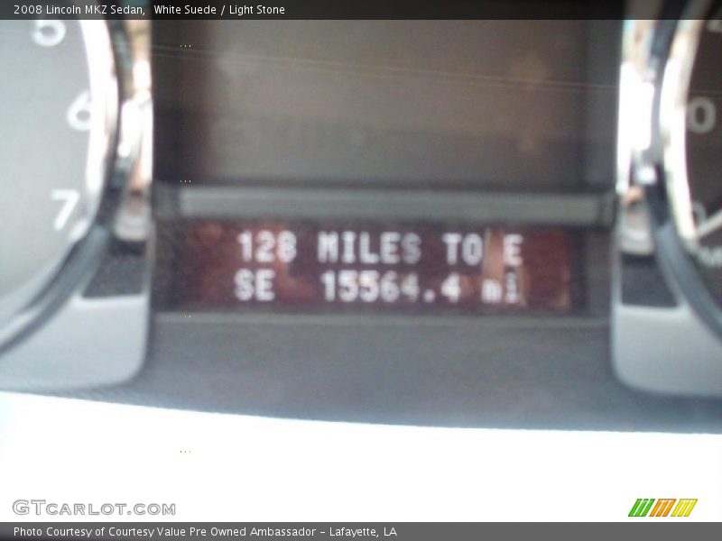 White Suede / Light Stone 2008 Lincoln MKZ Sedan