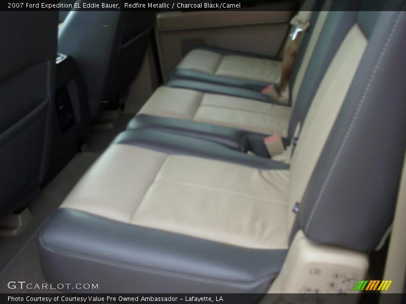 Redfire Metallic / Charcoal Black/Camel 2007 Ford Expedition EL Eddie Bauer