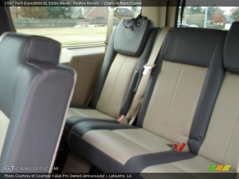 Redfire Metallic / Charcoal Black/Camel 2007 Ford Expedition EL Eddie Bauer