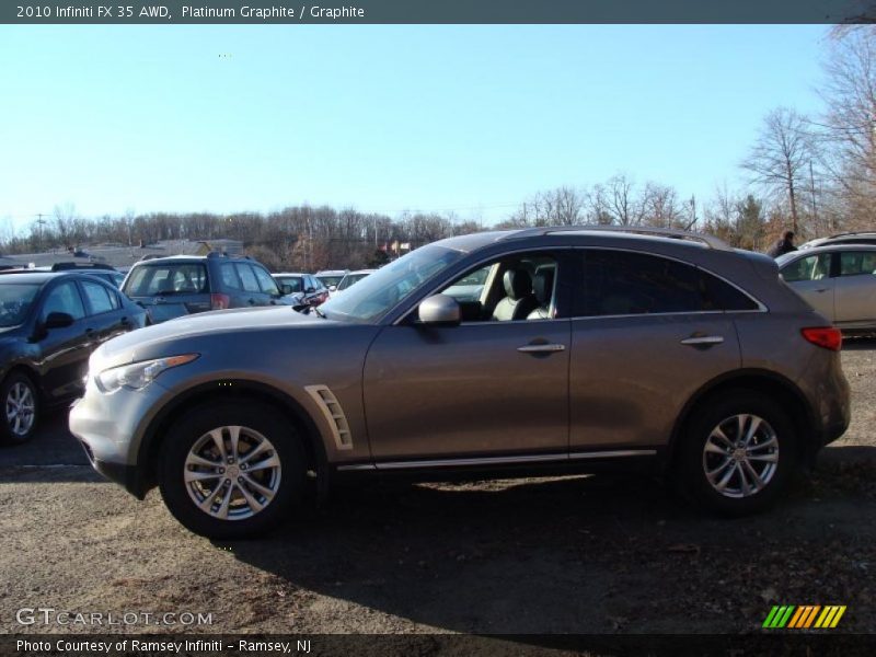 Platinum Graphite / Graphite 2010 Infiniti FX 35 AWD