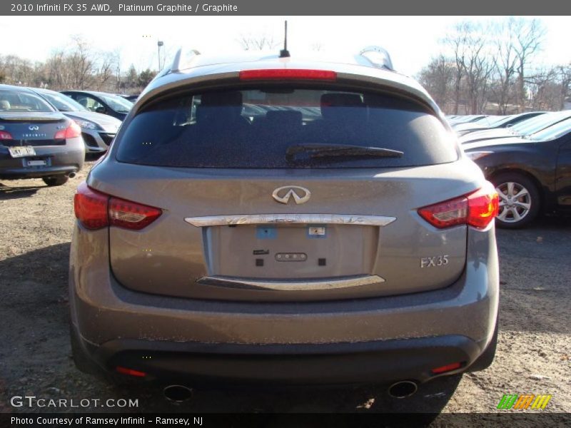 Platinum Graphite / Graphite 2010 Infiniti FX 35 AWD