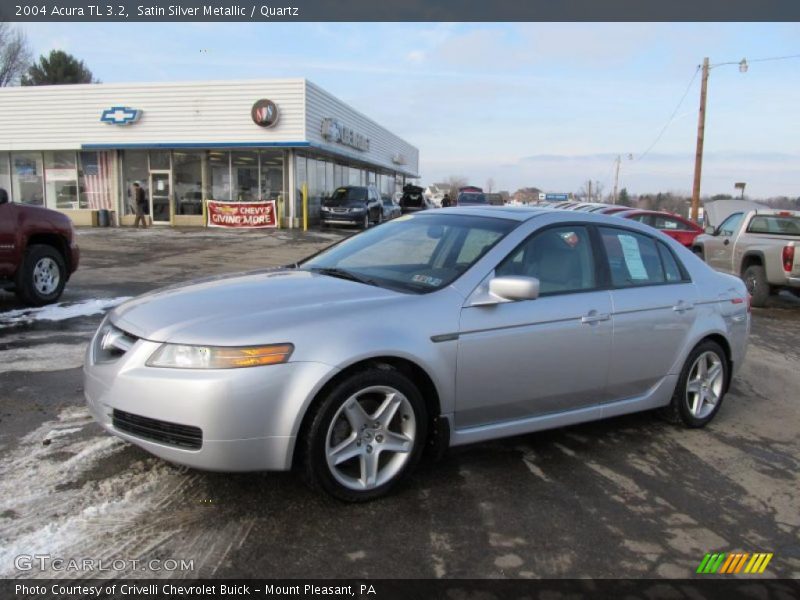 Satin Silver Metallic / Quartz 2004 Acura TL 3.2
