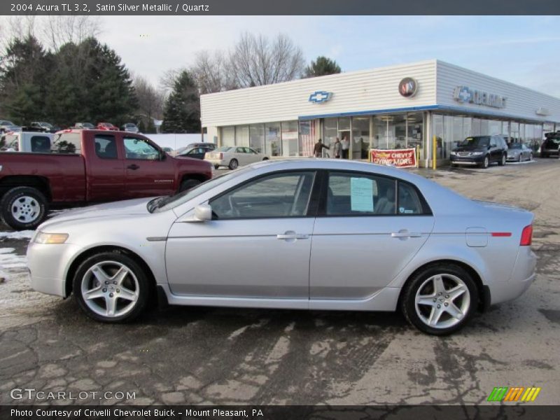Satin Silver Metallic / Quartz 2004 Acura TL 3.2
