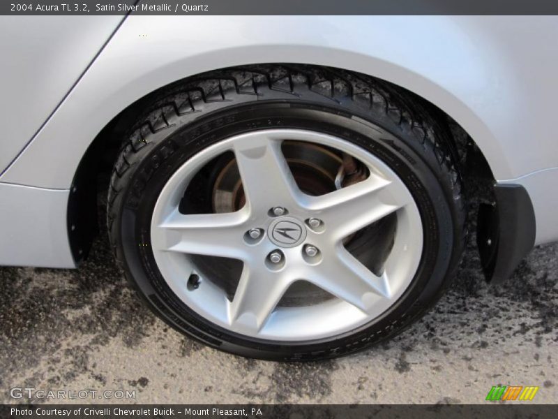 Satin Silver Metallic / Quartz 2004 Acura TL 3.2