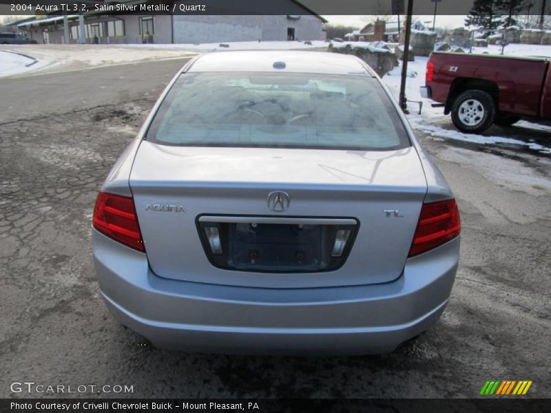 Satin Silver Metallic / Quartz 2004 Acura TL 3.2