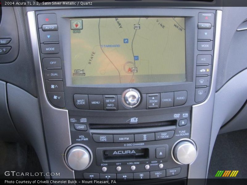 Satin Silver Metallic / Quartz 2004 Acura TL 3.2