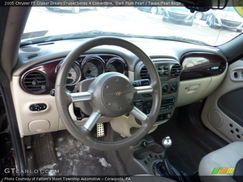 Dashboard of 2005 PT Cruiser Dream Cruiser Series 4 Convertible