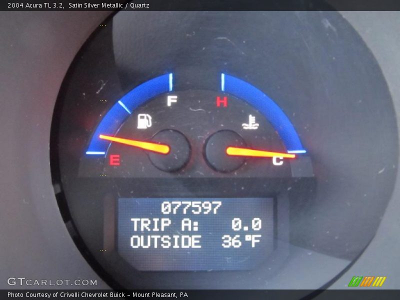 Satin Silver Metallic / Quartz 2004 Acura TL 3.2