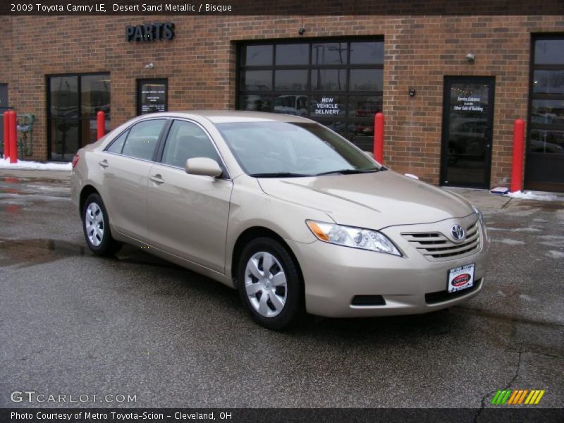 Desert Sand Metallic / Bisque 2009 Toyota Camry LE