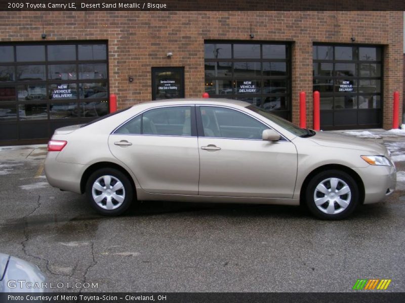 Desert Sand Metallic / Bisque 2009 Toyota Camry LE