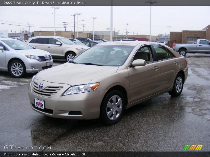 Desert Sand Metallic / Bisque 2009 Toyota Camry LE