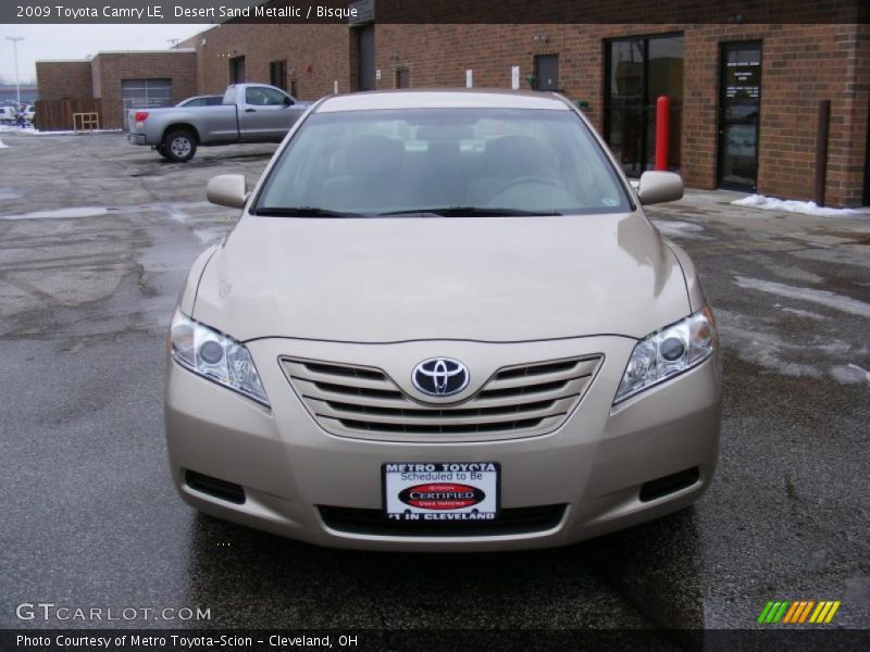 Desert Sand Metallic / Bisque 2009 Toyota Camry LE