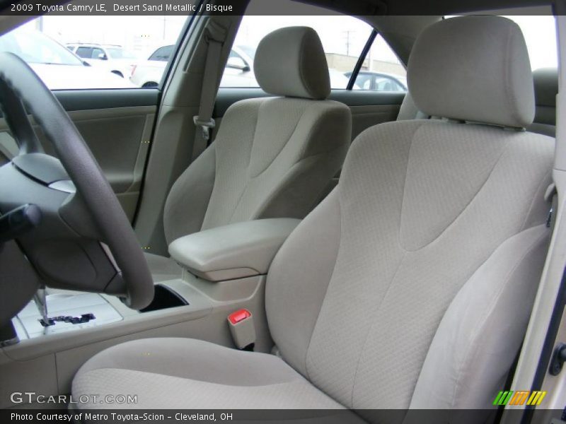Desert Sand Metallic / Bisque 2009 Toyota Camry LE