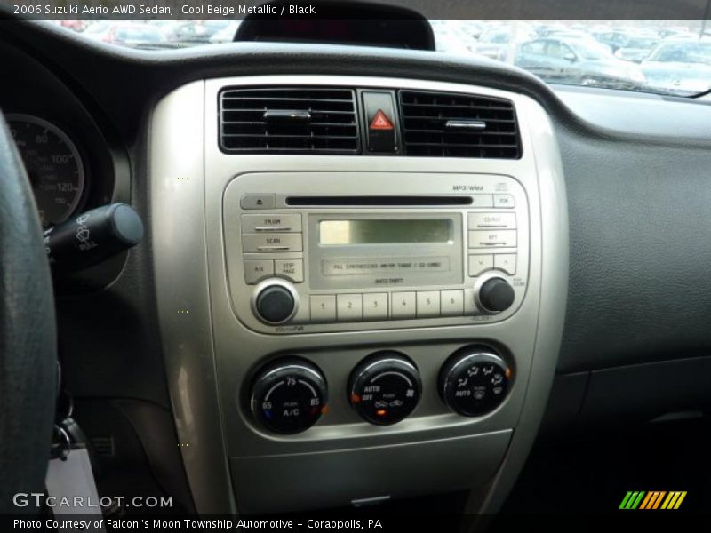 Cool Beige Metallic / Black 2006 Suzuki Aerio AWD Sedan
