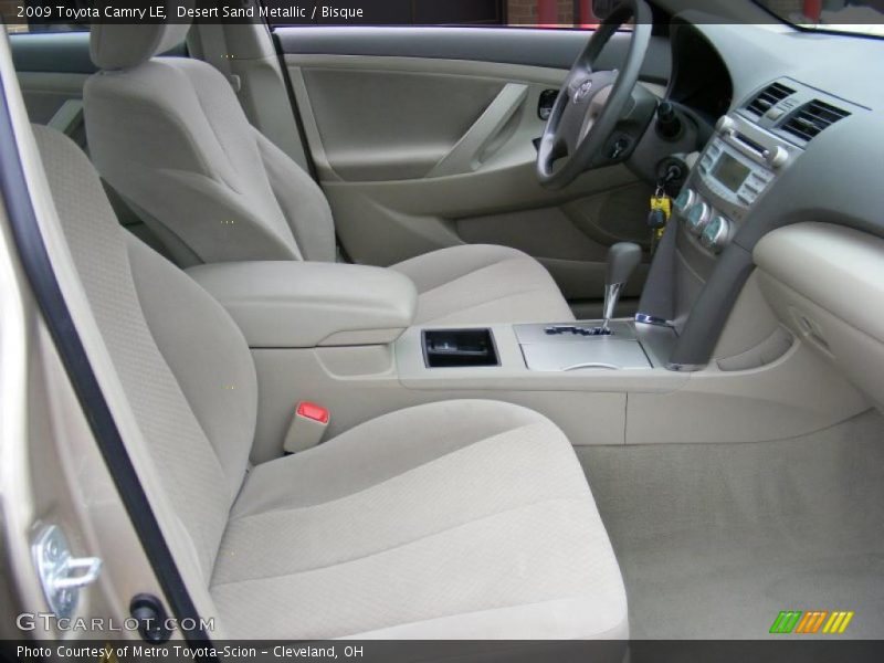 Desert Sand Metallic / Bisque 2009 Toyota Camry LE