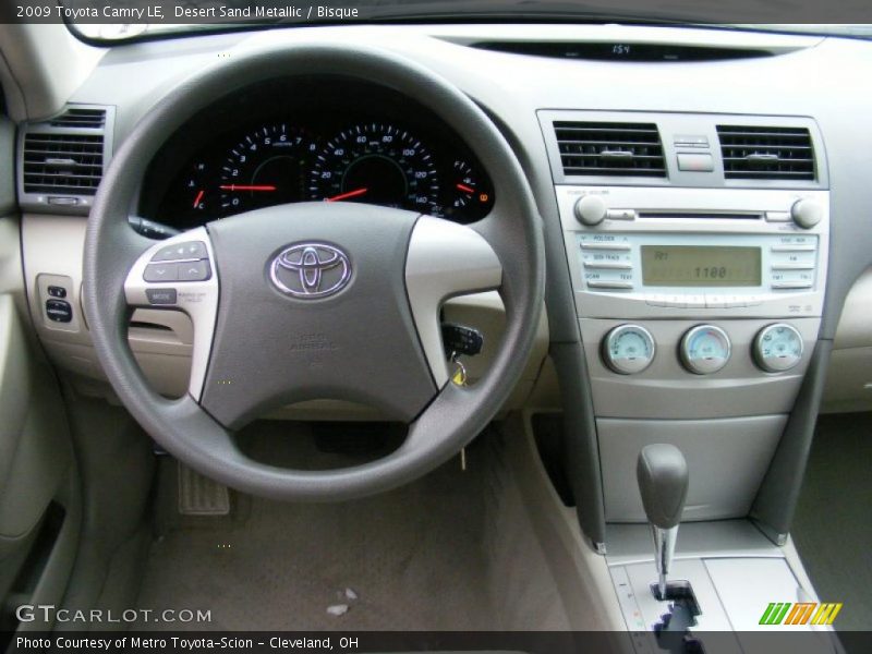 Desert Sand Metallic / Bisque 2009 Toyota Camry LE