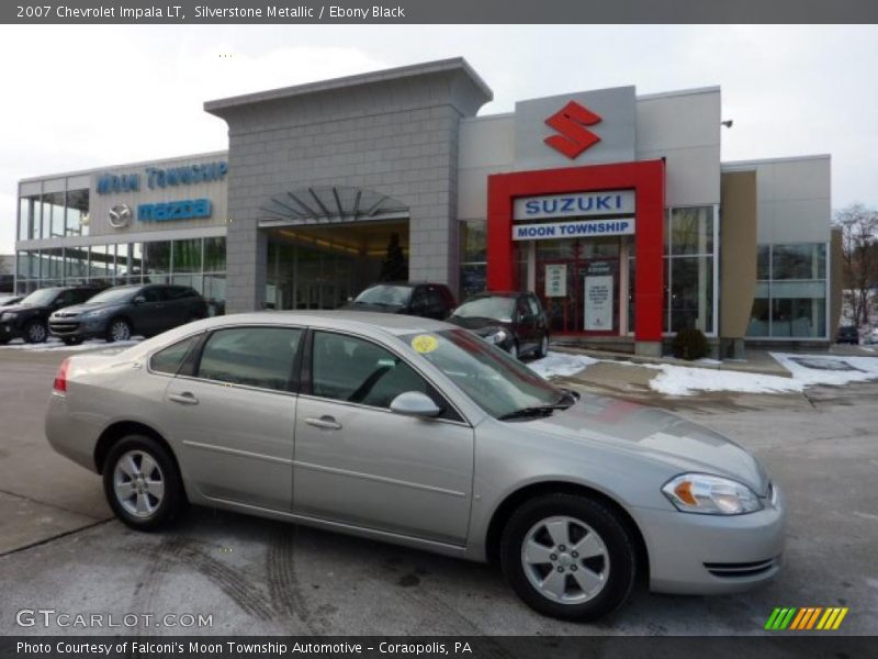 Silverstone Metallic / Ebony Black 2007 Chevrolet Impala LT