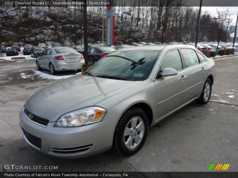 Silverstone Metallic / Ebony Black 2007 Chevrolet Impala LT