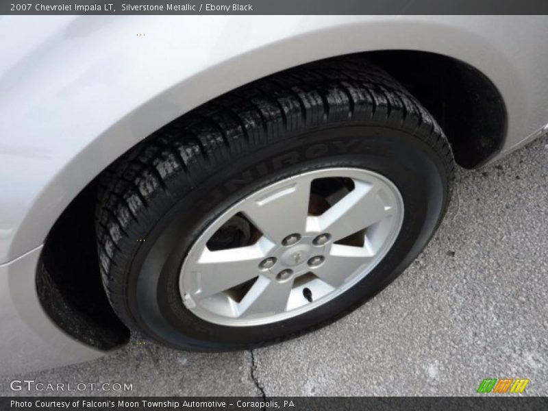 Silverstone Metallic / Ebony Black 2007 Chevrolet Impala LT