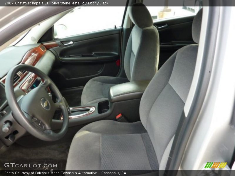 Silverstone Metallic / Ebony Black 2007 Chevrolet Impala LT