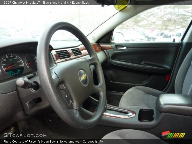 Silverstone Metallic / Ebony Black 2007 Chevrolet Impala LT