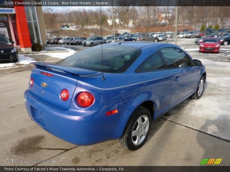 Blue Flash Metallic / Neutral 2008 Chevrolet Cobalt LS Coupe