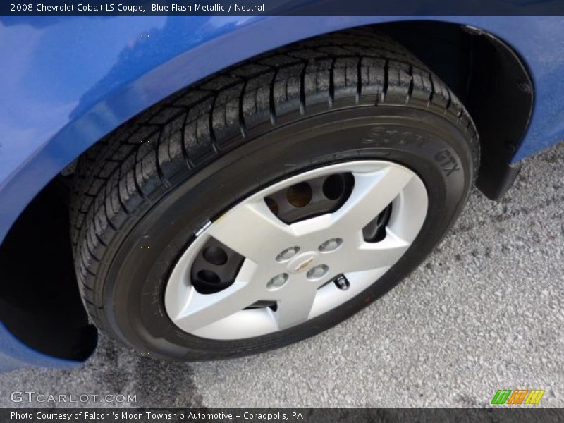 Blue Flash Metallic / Neutral 2008 Chevrolet Cobalt LS Coupe