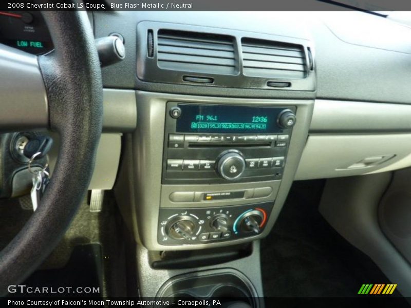 Blue Flash Metallic / Neutral 2008 Chevrolet Cobalt LS Coupe
