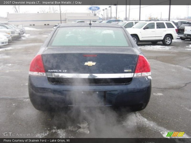 Imperial Blue Metallic / Gray 2007 Chevrolet Impala LT