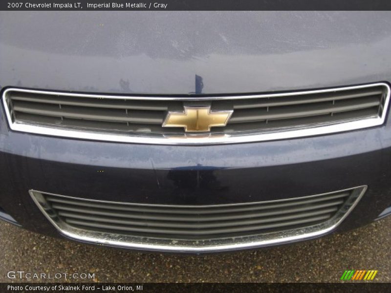 Imperial Blue Metallic / Gray 2007 Chevrolet Impala LT