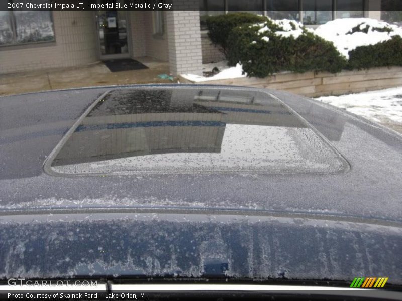 Imperial Blue Metallic / Gray 2007 Chevrolet Impala LT