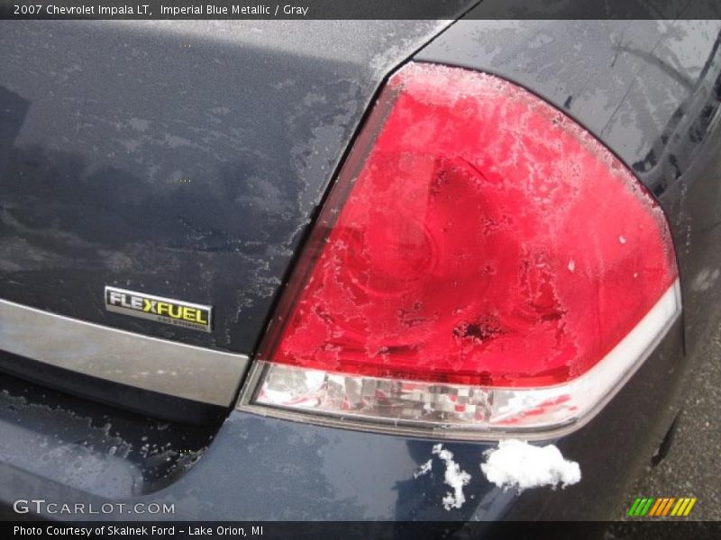 Imperial Blue Metallic / Gray 2007 Chevrolet Impala LT