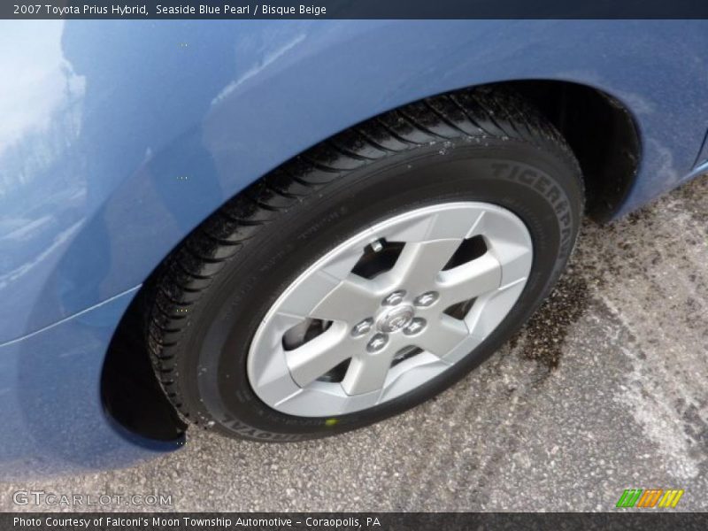 Seaside Blue Pearl / Bisque Beige 2007 Toyota Prius Hybrid