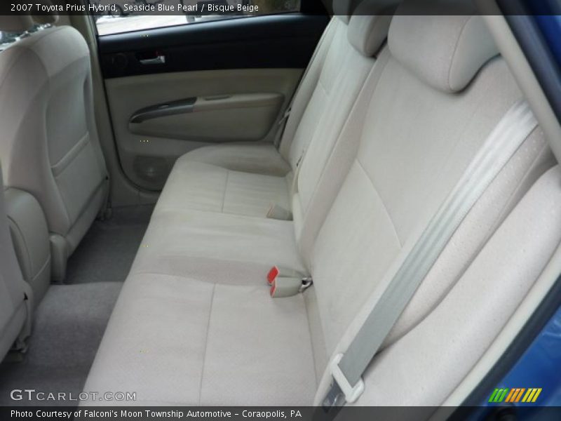 Seaside Blue Pearl / Bisque Beige 2007 Toyota Prius Hybrid